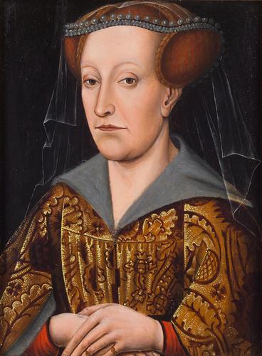 Jan Van Eyck Portrait of Jacobaa von Bayern Sweden oil painting art
